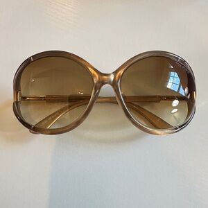 Tom Ford TF124 Light Brown Sunglasses